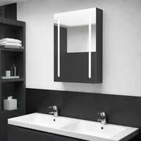 Moderní koupelnová skříňka se zrcadlem je nyní vybavena zrcadly s ochranou proti zamlžení, LED a dotykovým osvětlením - je tak mimořáně praktická.